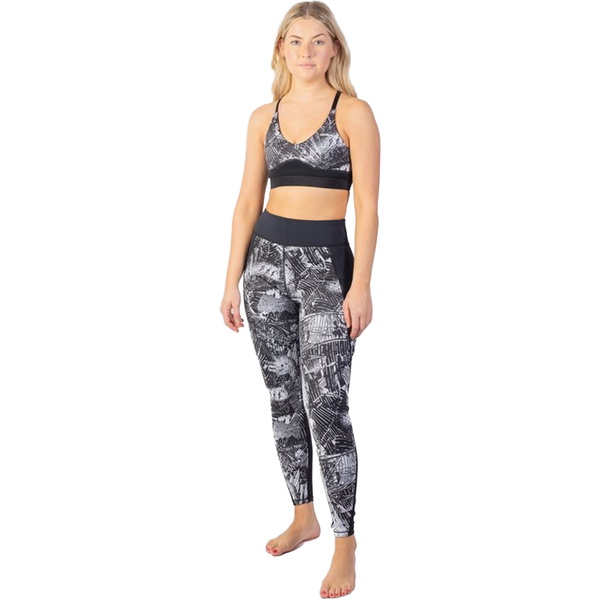 2025 Gul Sutiã Luna7 Sup Feminino La0303-c1 - Broken Palm / Preto